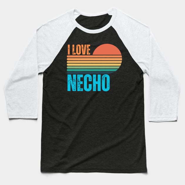 i-love-Necho Baseball T-Shirt by Alexa